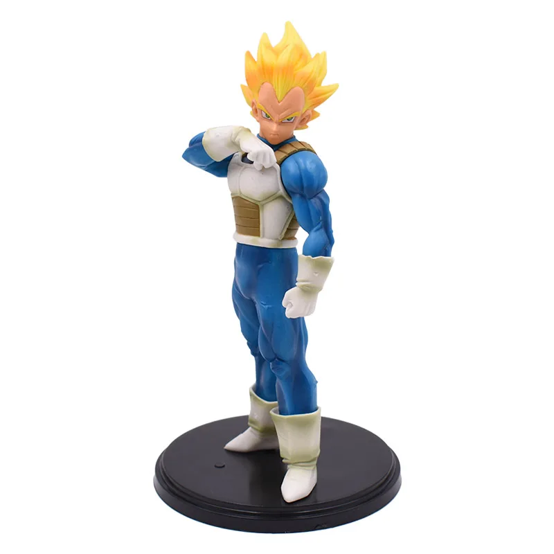 F NO BOX 11-23 см Dragon Ball Z Super Goku Son Gohan Broly Vegeta Cell Frieza Buu Broli trunks лопуха ПВХ Фигурки коллекционные игрушки - Цвет: F NO BOX