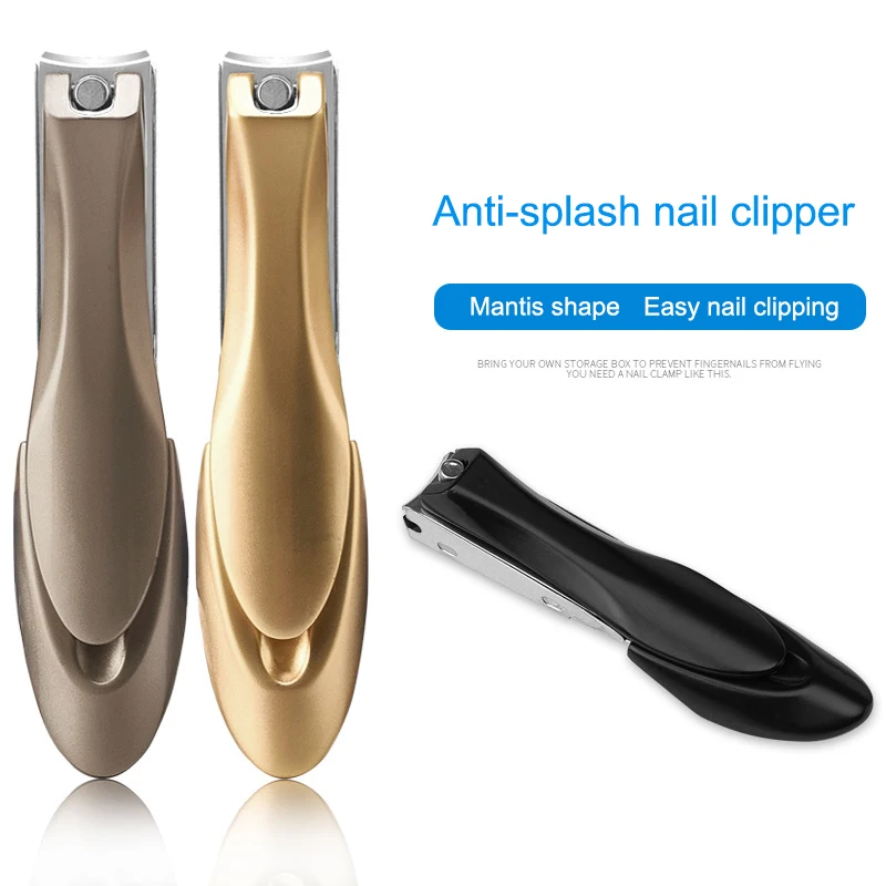 Горячие Mantis формы анти брызг кусачки для ногтей из нержавеющей стали ножницы