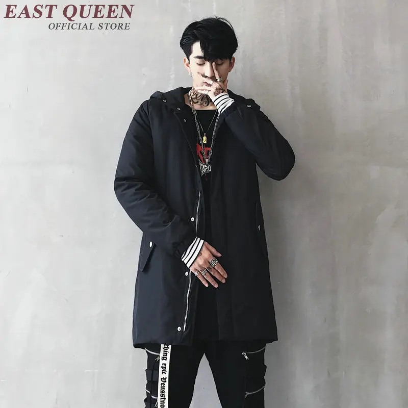 Мужская зимняя куртка бомбер с капюшоном в стиле хип хоп|h 5| |