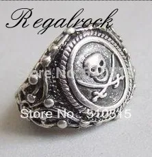 Regalrock меч ниндзя игрушки черепа кольцо байкера|biker ring|ring ringbiker skull ring |