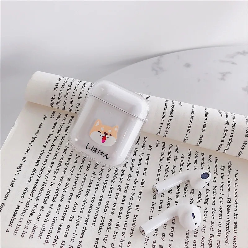 Мультяшный чехол для Apple аксессуары Airpods Bluetooth наушников защитный s Box Твердый