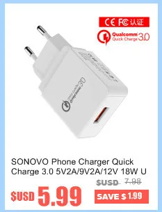 Sonovo CE ЕС AC/DC адаптер мобильный телефон зарядное устройство 2 порта USB Зарядное устройство 2A Мощность зарядку для iphone iPad samsung смартфон Планшеты PC