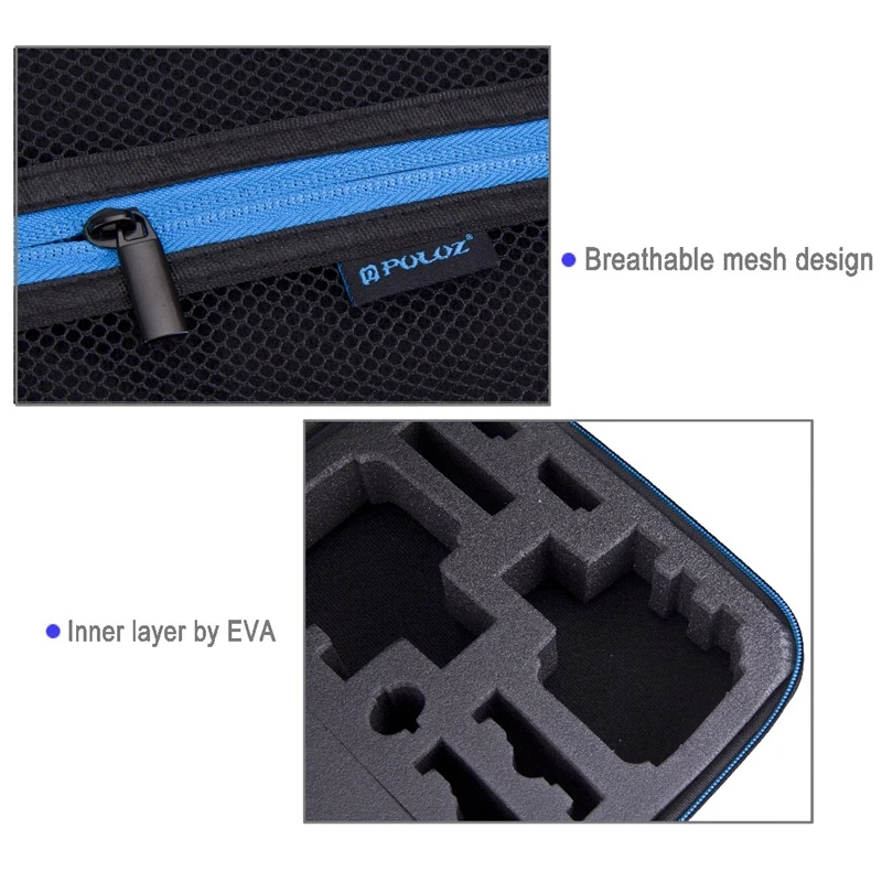 Водонепроницаемая сумка портативный дорожный Чехол для GoPro Hero 7/6/5/4 Xiaomi yi 4K Mijia SJCAM