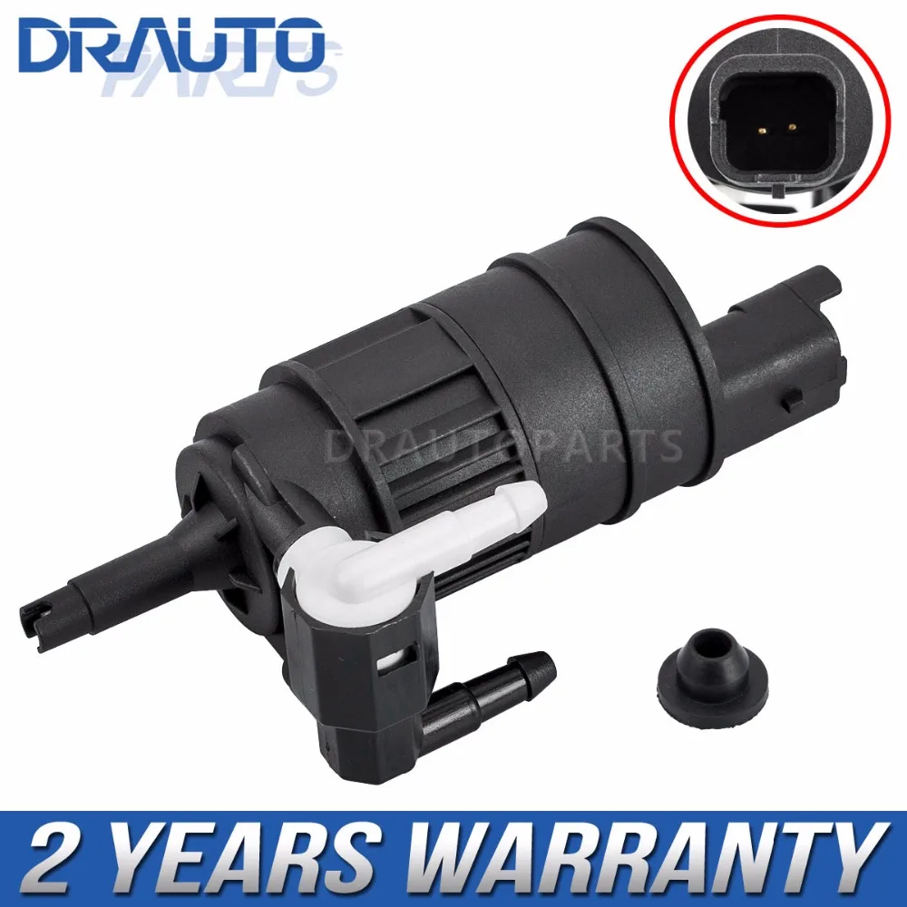 

Front Rear Windscreen Washer Pump For Renault Scenic 1999-2003 with Grommet