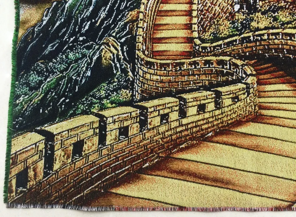 

Free shipping gobelin tapestries,Chinese Great Wall with Eagle,Fashion decorative pictures, Reproduction of antique oil painting