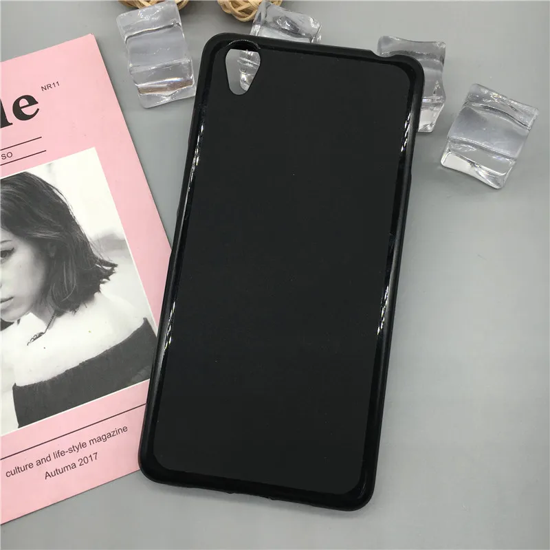 ТПУ чехол для телефона Чехлы для мангала для OnePlus X/One Plus X Матовая Мягкая силиконовая задняя крышка Чехол Капа принципиально para - Цвет: G01 Black