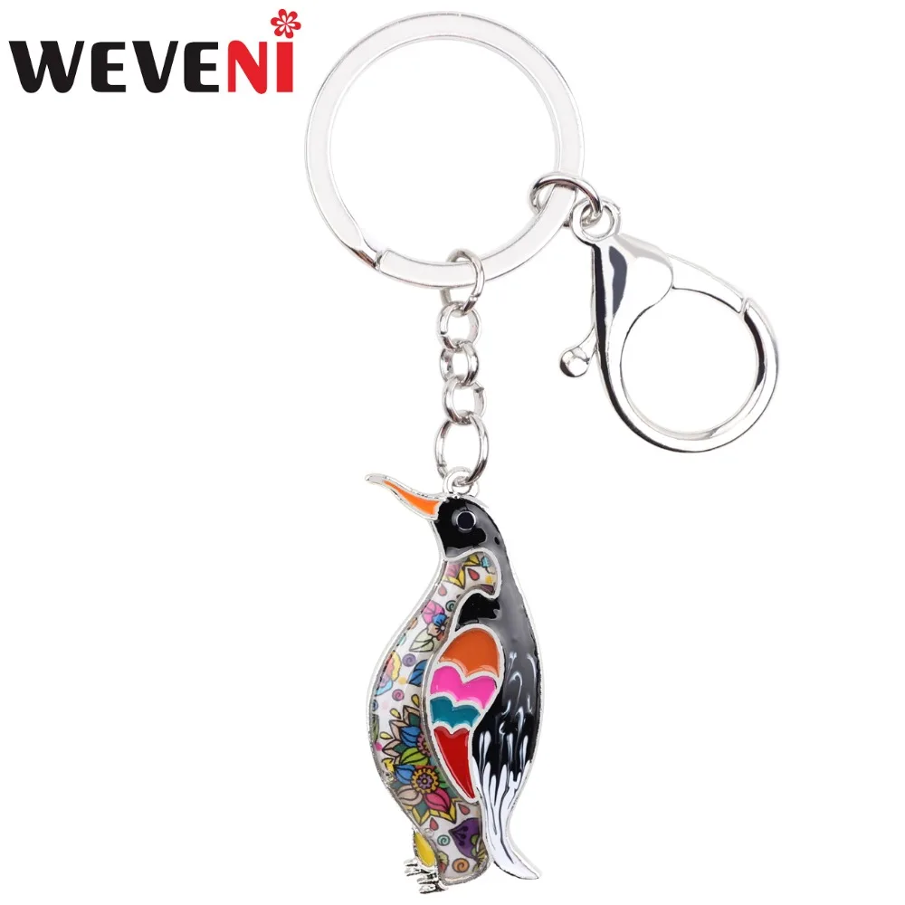 WEVENI Ocean коллекция эмалированная цепочка для ключей с изображением животных
