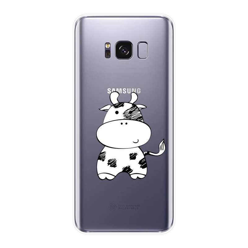 Силиконовый чехол для Samsung Galaxy Note 9 8 5 4 S8 S9 Plus S5 S6 S7 Edge | Мобильные телефоны и