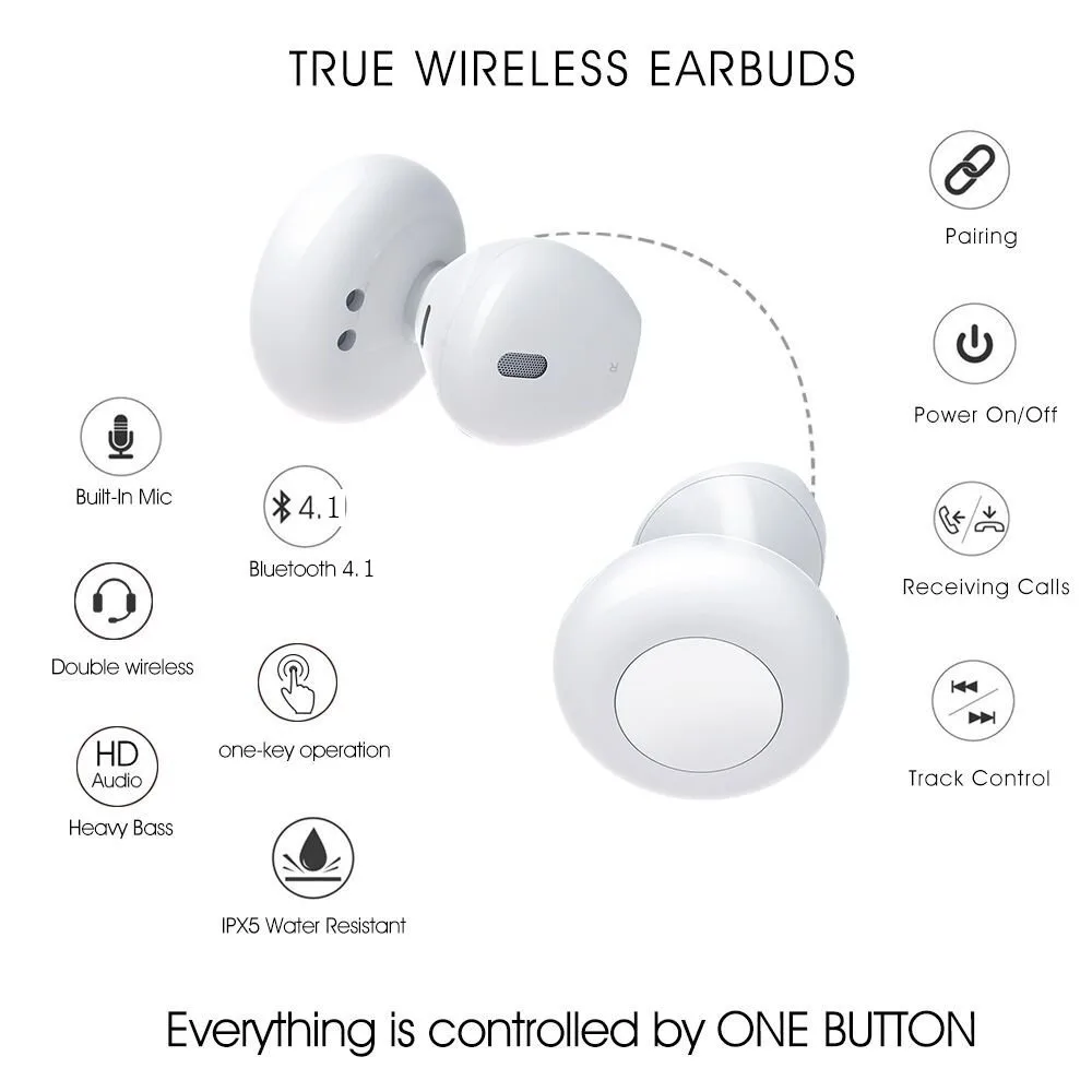 Bluetooth наушники OKCSC X11 Беспроводная мини гарнитура с микрофоном и зарядным