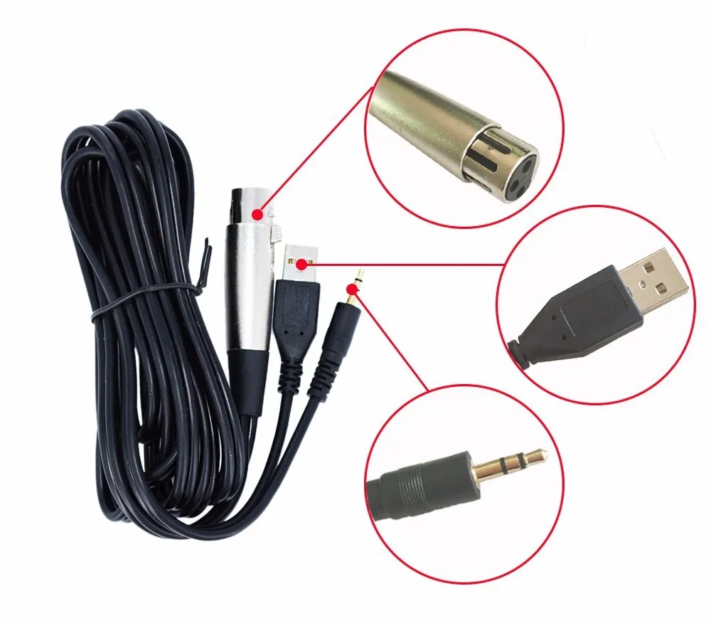 MK F100TL USB конденсаторный звукозаписывающий микрофон с подставкой студийный профессиональный проводной Skype компьютер Kareoke микрофон