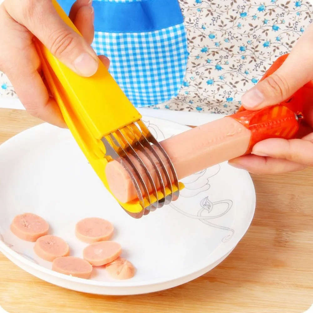 Популярные кухонные аксессуары слайсер измельчитель бананов резак для фруктов