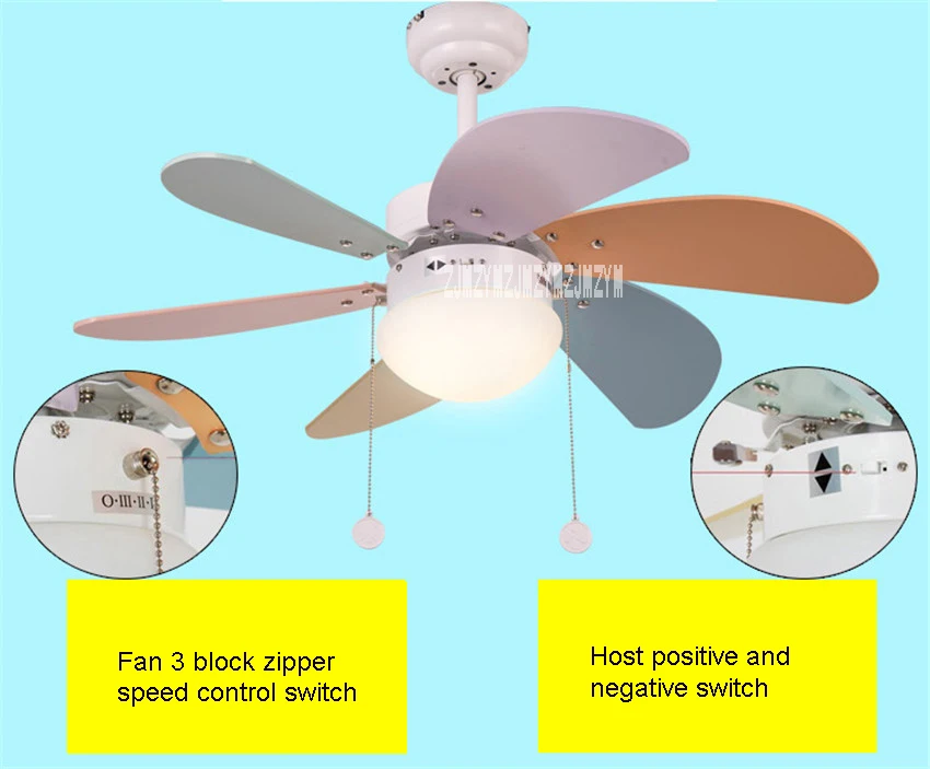 Новая бытовая люстра-вентилятор потолочные светильники освещение для ресторана