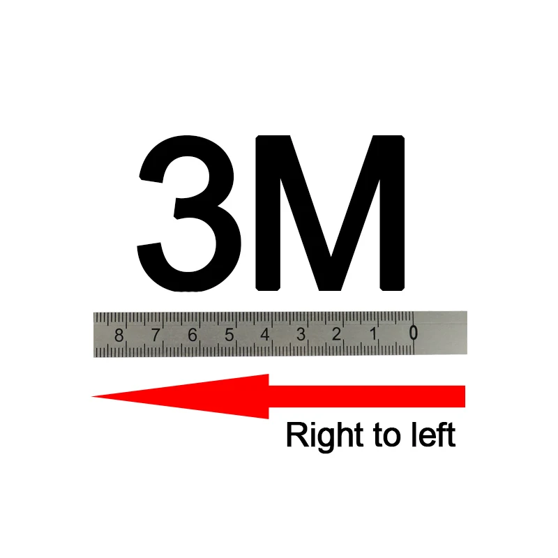 3M-RTL Метрическая Торцовочная Т-образная рулетка 1 м-5 м самоклеящаяся шкала из нержавеющей стали линейка для трекового маршрутизатора Настольная пила столярные инструменты - Цвет: 3M-RTL