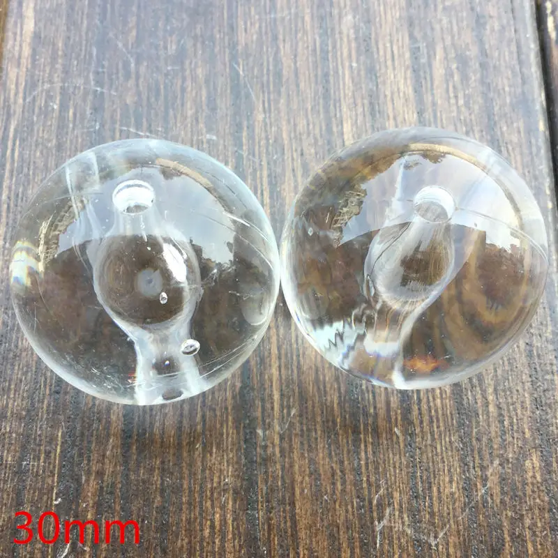 30mm 3pcs Прозрачный Акриловые Бусины, 4 мм-30 мм прозрачные круглые бусины, все виды акриловая прозрачная круглый шарик ювелирных материалов - Цвет: 30mm 3pcs
