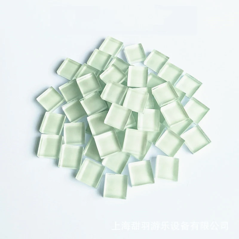 100 г/упак. Стеклянные Мозаичные гранулы миниатюрные Детские хобби ручной