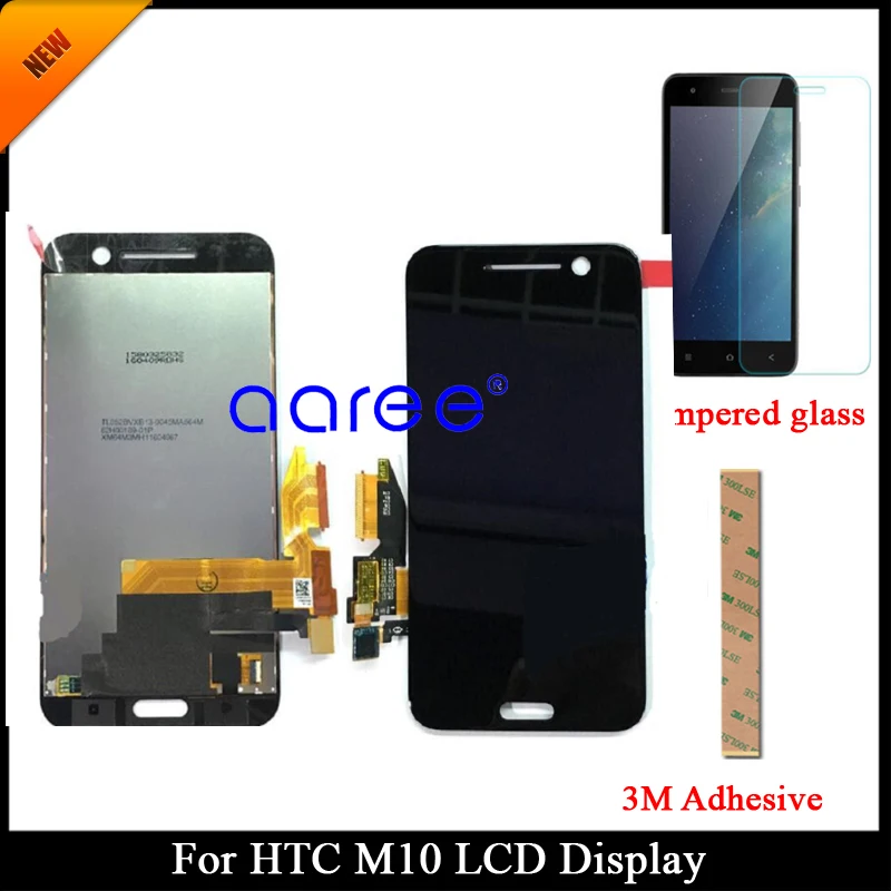 Номер отслеживания 100% протестированный для HTC M10 LCD 10 ЖК-экран сенсорный