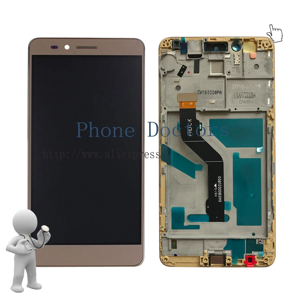 5 ''Новый Полный ЖК дисплей + сенсорный экран дигитайзер в сборе рамка крышка
