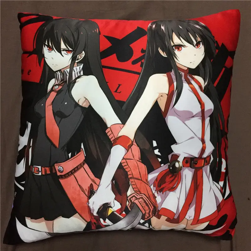 Akame Ga Kill Аниме Манга двухсторонняя подушка чехол s обнимающая Подушка Чехол для