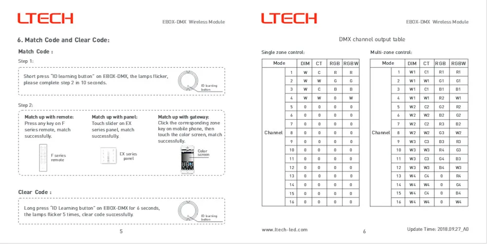 LTECH EBOX-DMX wireless module applies LT-BUS communication protocol and converts it to DMX512 through RF | Лампы и освещение