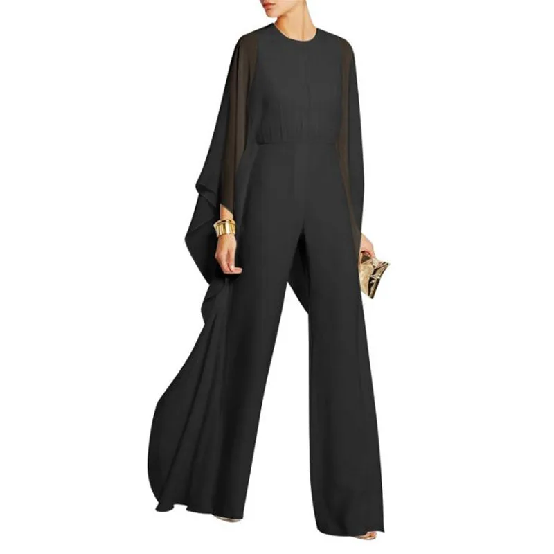 Женские широкие брюки Queen's в европейском и американском стиле шифоновые сшитые