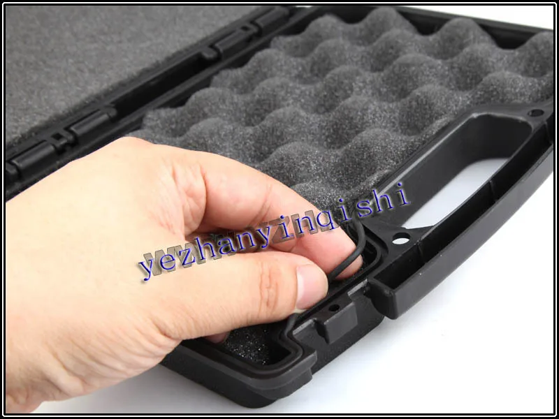 ABS кейс для пистолета тактический Жесткий Пистолет Чехол оружия Мягкая пена