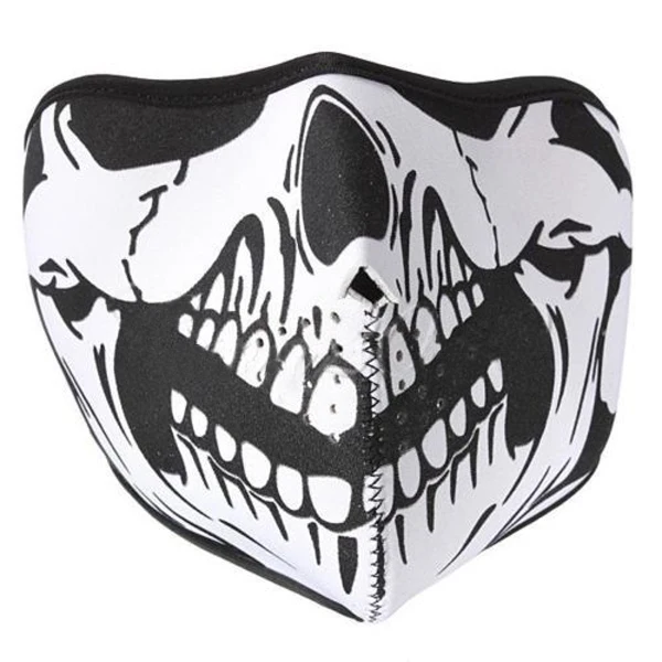 Череп маски скелетов Лыжный Снег Спорт Байкер скейтборд мотоцикл страшная