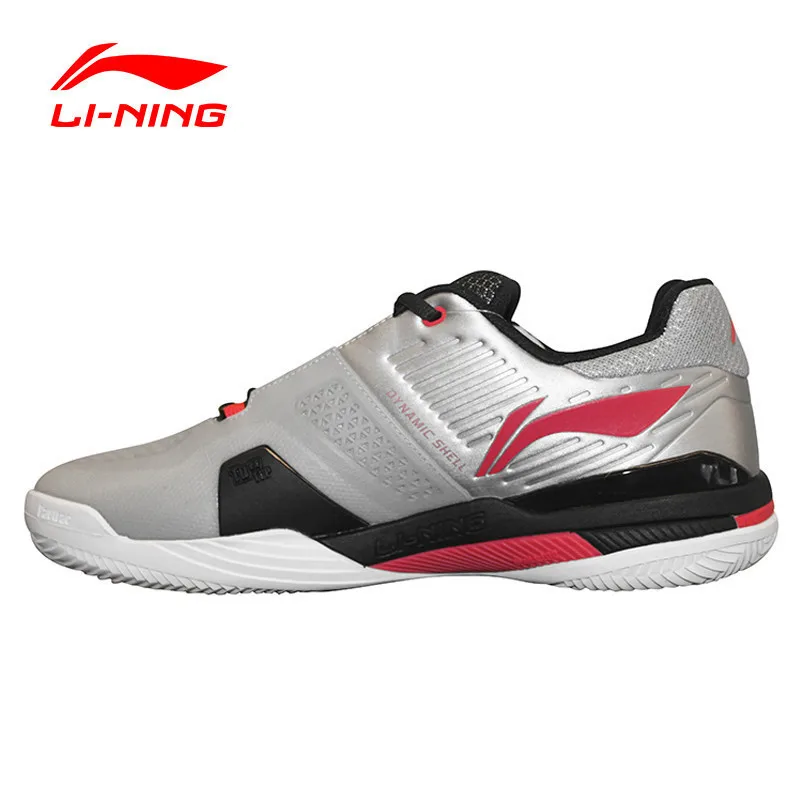Li Ning Профессиональная теннисная обувь для мужчин амортизирующие дышащие