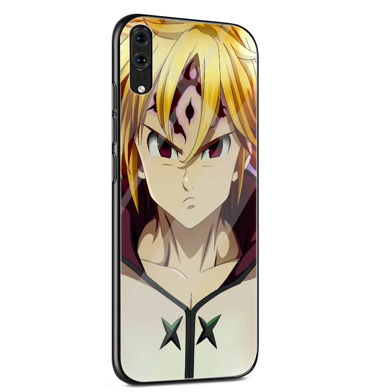 G2 Стеклянный чехол Seven Deadly Sins Melioda для huawei P30 P Smart mate 20 P10 Y6 7A Honor 8X Y9 10 Lite Pro - Цвет: G2