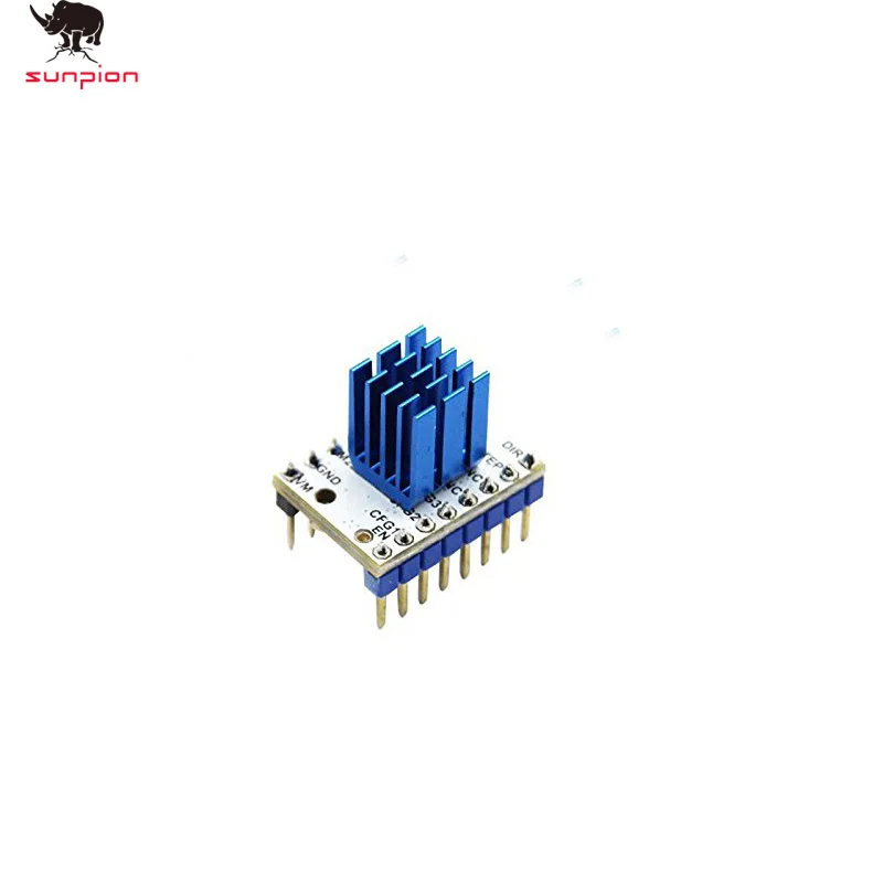 Шаговый двигатель TMC2100 V1.3 бесшумный драйвер StepStick тихая Отличная защита
