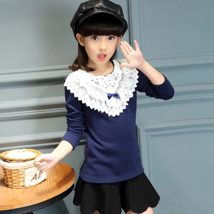 Рубашка для маленьких девочек хлопковая детская одежда розовые голубые блузки с