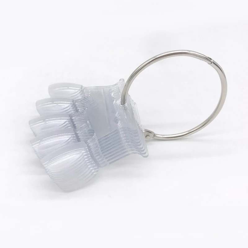 10 шт./лот накладные ногти Корона прозрачный дизайн Ногтей Полное покрытие