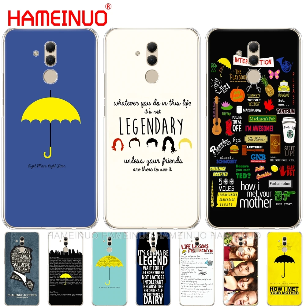 Чехол HAMEINUO с цитатами Как я встретил вашу маму himym чехол для телефона Huawei NOVA 3 3i mate