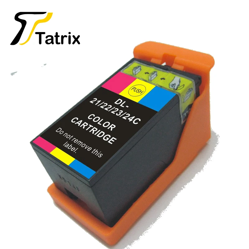 Чернильный картридж Tatrix для DELL 21 22 23 24 Картридж струйный DL21 принтера V313 V313W V515W P513W