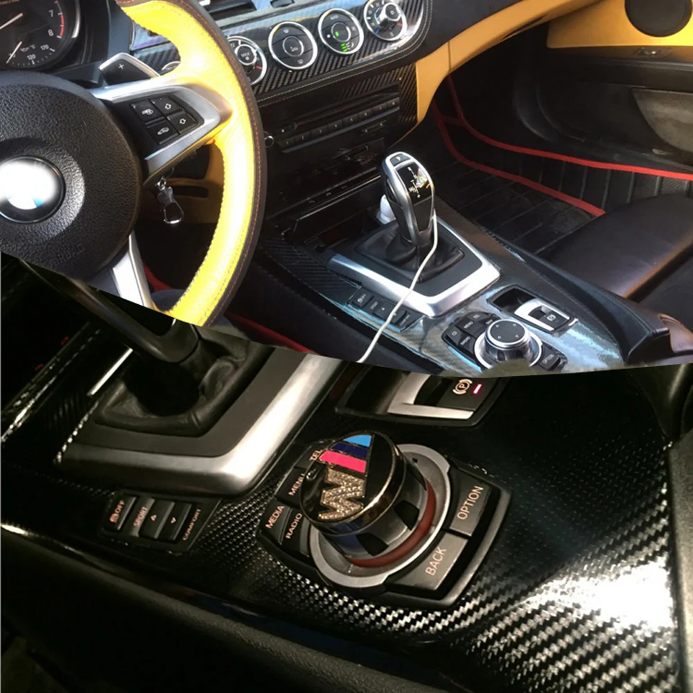 Для BMW Z4 E89 2009 2016 интерьерная Центральная панель управления дверная ручка 3D/5D