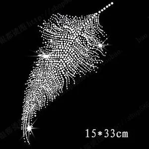 Патчи для одежды со стразами и листьями | Дом сад