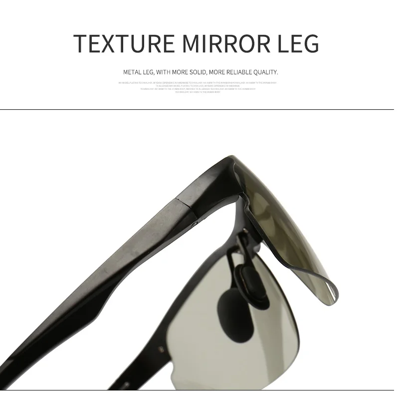 Мужские солнцезащитные очки для вождения Классические фотохромные