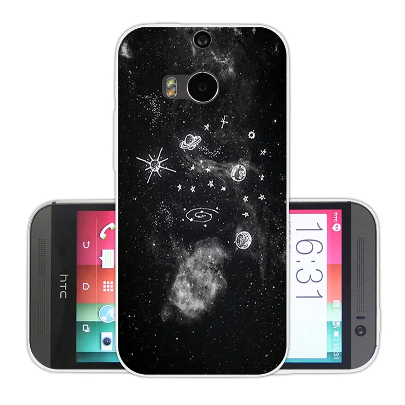 For HTC One M8 M8s Case M8/M8S Cell Phone Cases Soft Tpu Colorful Back Cover M8/ M 8 S /M Silicone Funda |