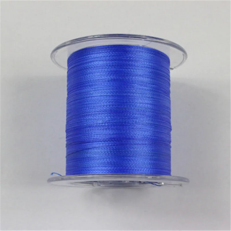 Высокая прочность 4 нити PE плетеная леска 500 м Multifilament для морской рыбалки 14LB