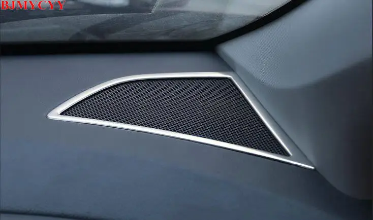 Автомобильный Стайлинг BJMYCYY автомобильная передняя панель звуковое украшение