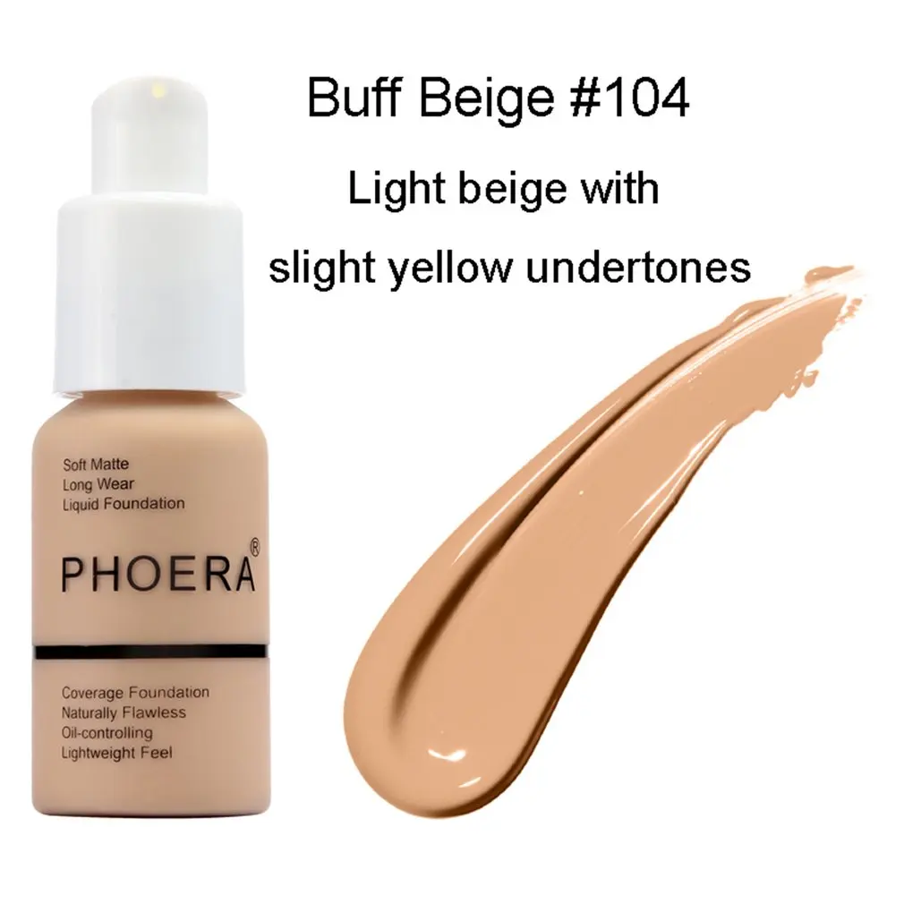 Foera Perfect Beauty Жидкий тональный крем для лица Мягкая матовая длинная одежда
