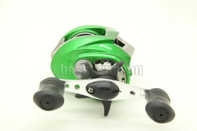 Зеленая рыболовная Катушка Для Правшей 7 шарикоподшипников 6 3: 1 катушка для