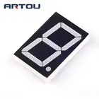 10 шт. общий анод 1 бит цифровая трубка 7 сегментов 1,8 дюйма Красный светодиодный дисплей