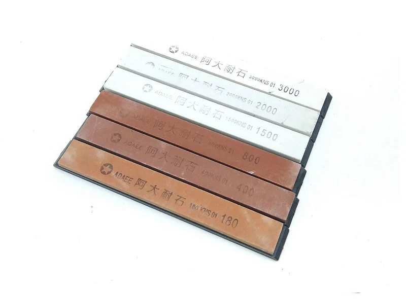 Новый 6 шт oliston абразивный блок для кухонных ножей точилка профессиональная система заточки