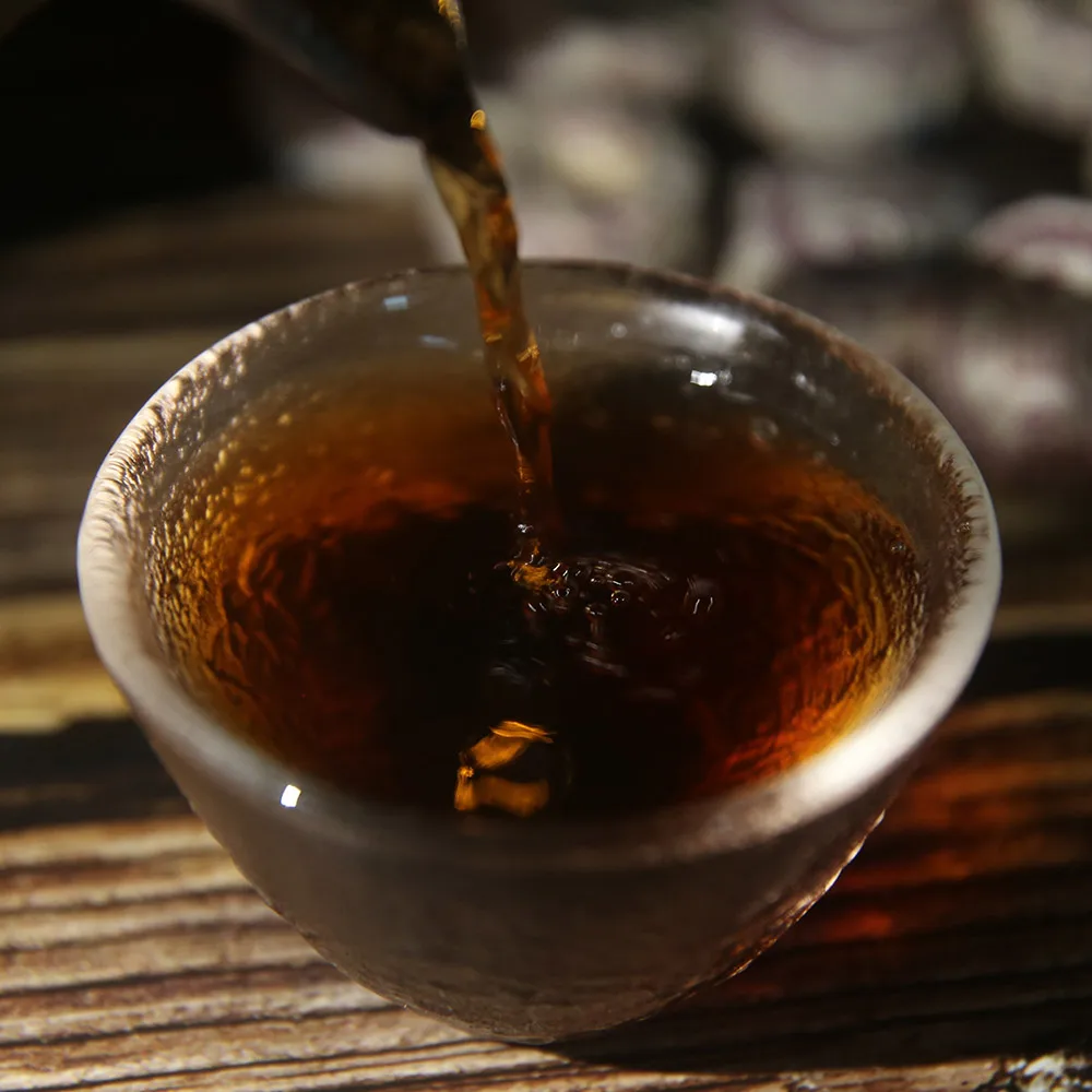 Laocang 2015yr спелый Tuocha вкус Shu Pu-erh Чай Мини Pu-erh Tuo Cha