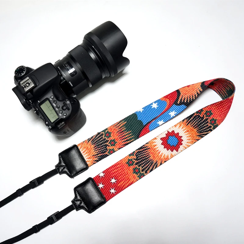 Roadfisher винтажный богемный 5 см Широкий фотоаппарат плечевой ремень шейный