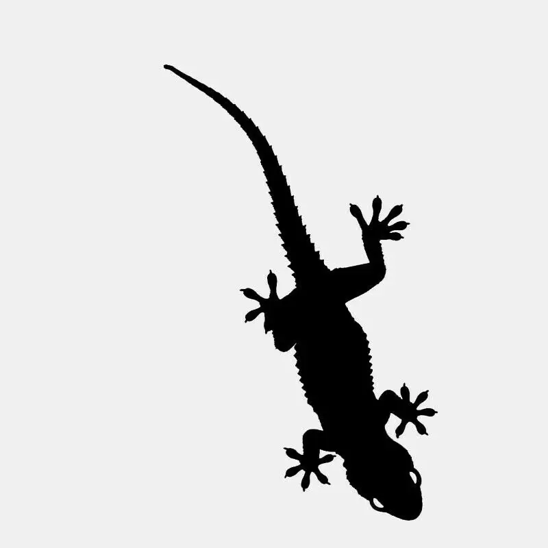 

10.2*16.9CM Jungle Gecko For Auto Car Bumper Window Vinyl Decal Sticker Decals DIY Decor