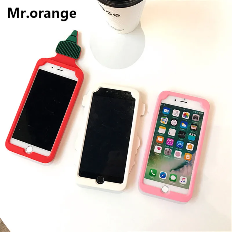 Mr. orange Новый чехол с кофейными чашками для iPhone 6 6S 7 6plus 6splus 7plus милый розовый мягкий