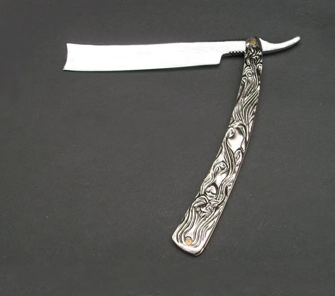 Профессиональная бритва с прямыми краями из нержавеющей стали Парикмахерская