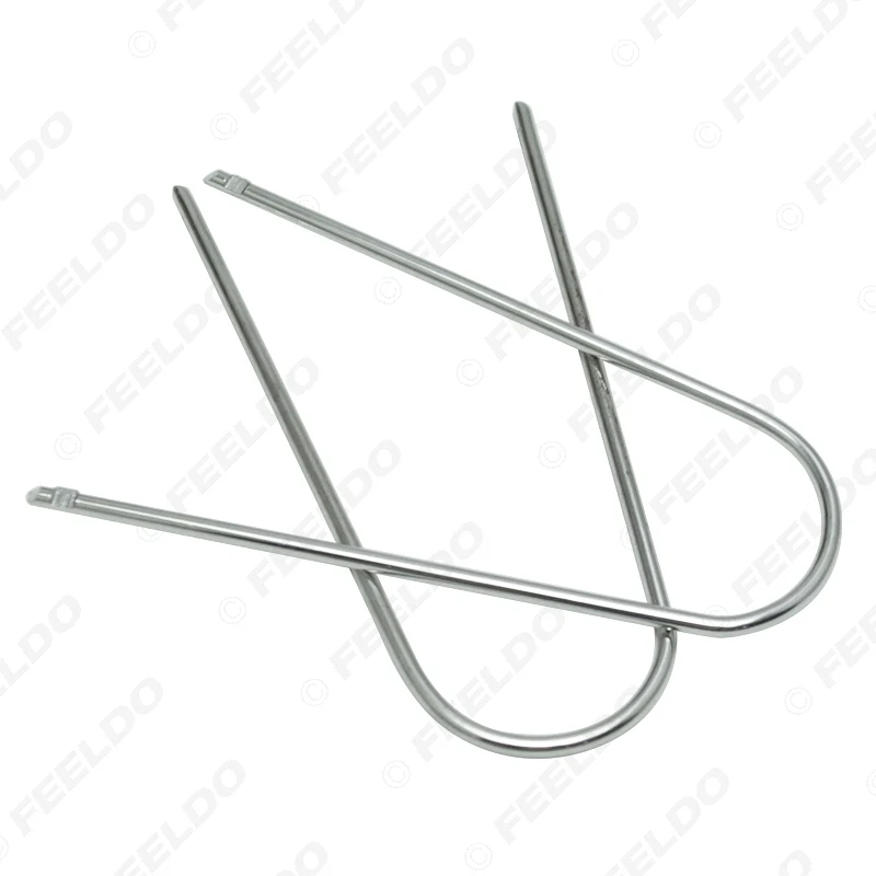 FEELDO 10 шт. автомобильный аудио видео из нержавеющей стали установка и удаление u