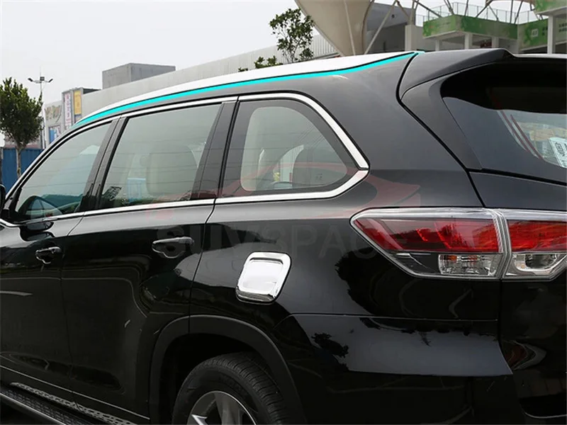 Топ Спойлеры стойки бар, пригодный для Toyota Highlander Kluger Чемодан несущей
